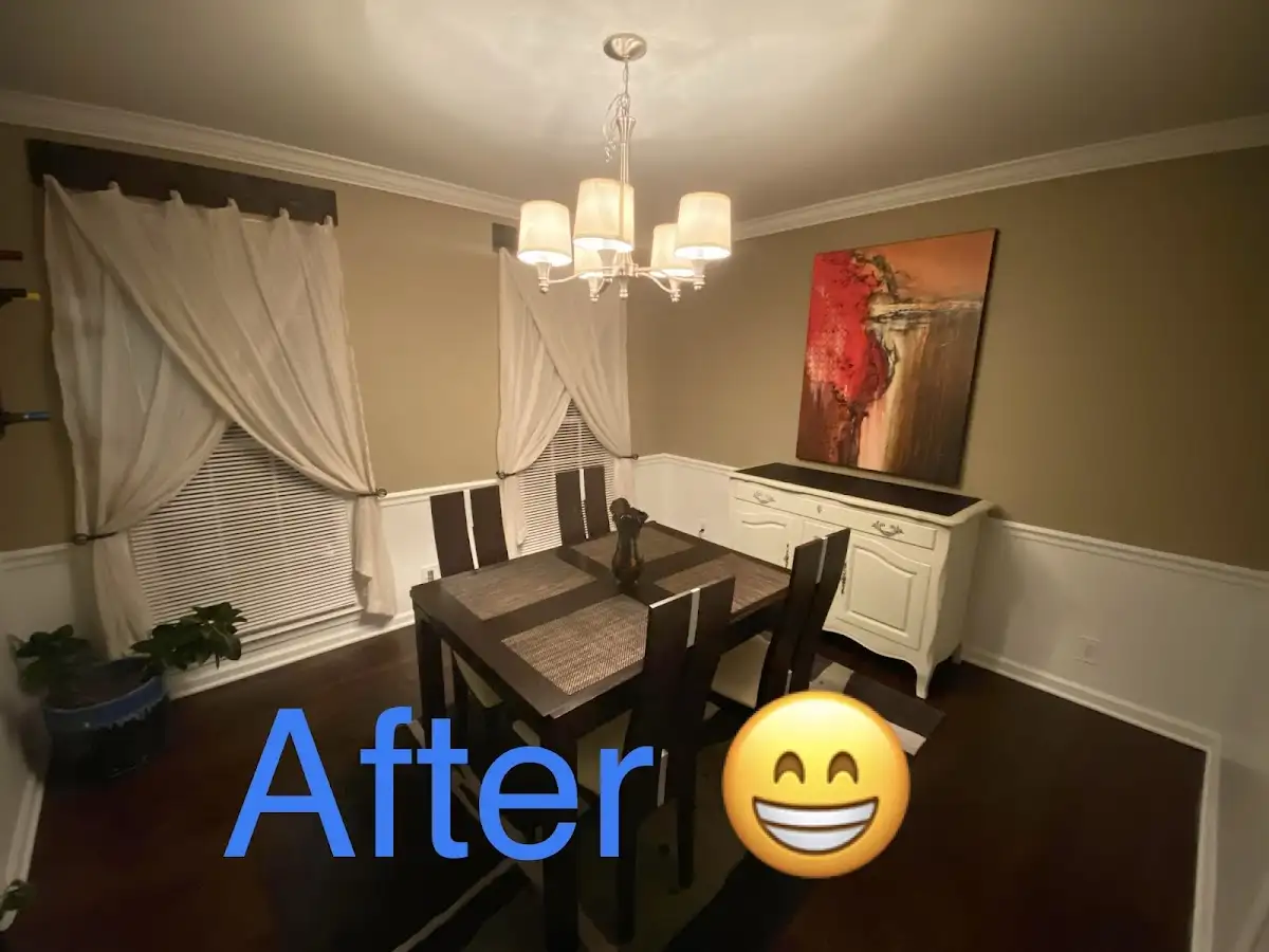 Professional dining room restoration after water damage in Santa Clara