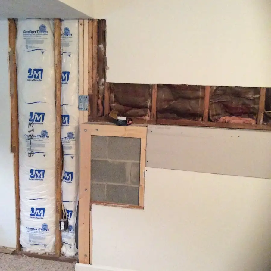 Wall insulation replacement during Structural Drying in Santa Clara